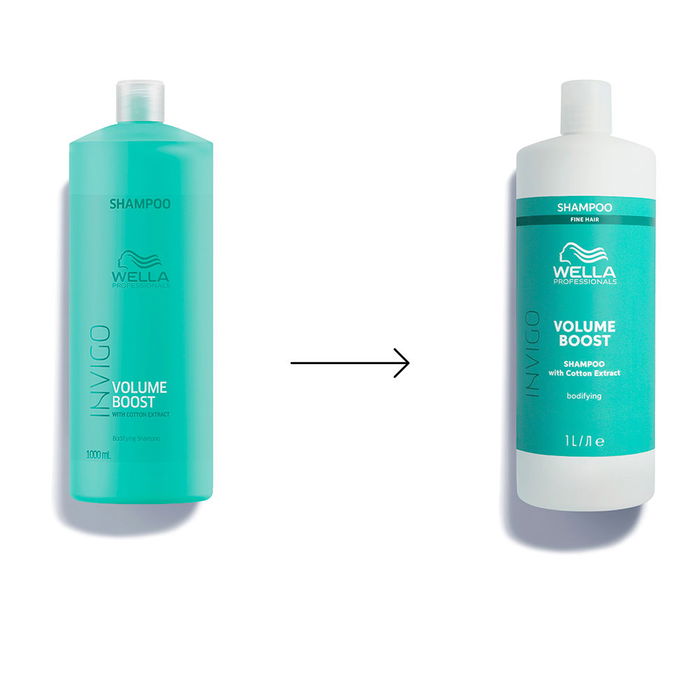 Wella Professionals INVIGO VOLUME BOOST Shampooing Cheveux sans Volume 1000 ml