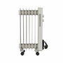 Radiateur à Huile (6 modules) JATA Blanc 1500 W