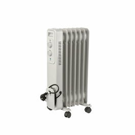 Radiateur à Huile (6 modules) JATA Blanc 1500 W