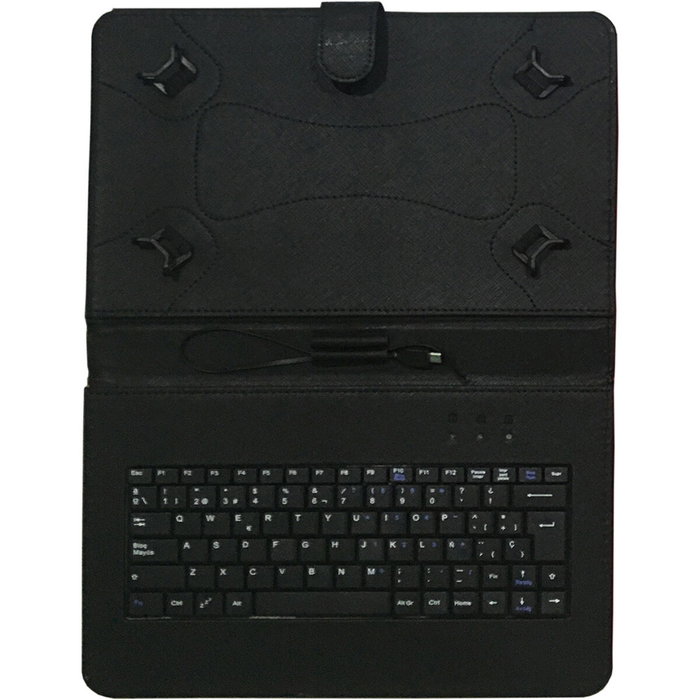 Housse pour Tablette Talius CV-3006 Noir Espagnol Qwerty Housse pour Tablette Talius CV-3006 Noir Espagnol Qwerty