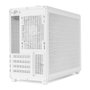 NOX Hummer Refresh Mesh Blanche, Boîtier PC Mini Tour M-ATX/ITX avec panneaux mesh, USB 3.0 et USB-C, ventilateur 120 mm PWM