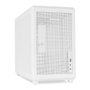 NOX Hummer Refresh Mesh Blanche, Boîtier PC Mini Tour M-ATX/ITX avec panneaux mesh, USB 3.0 et USB-C, ventilateur 120 mm PWM