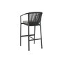 Tabouret Home ESPRIT Aluminium rotin synthétique 57 x 61 x 108 cm