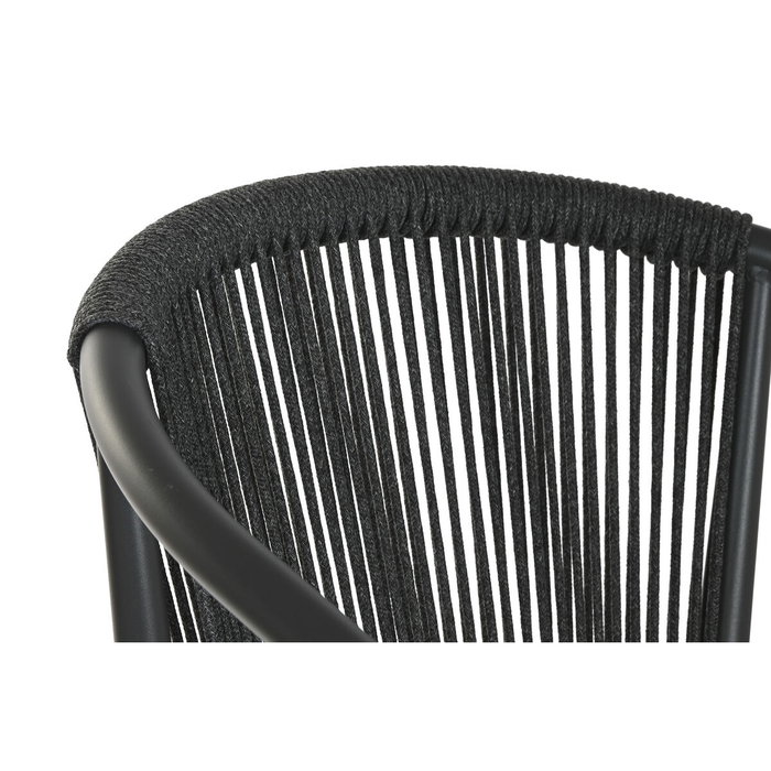 Tabouret Home ESPRIT Aluminium rotin synthétique 57 x 61 x 108 cm