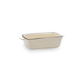 Cazuela Rectangular Gres Horno Cocco Quid 16x9x4 cm