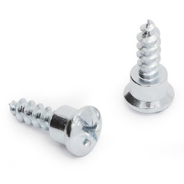 UCAFIX Vis à tête fraisée Ø4 4-12 cab.10 zincée avec pointe, 12 mm
