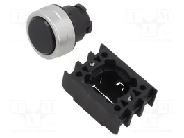 SCHMERSAL Commutateur bouton-poussoir 22mm rond noir IP65