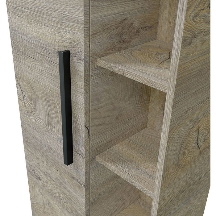 Armoire Forés Marron Mélamine 51 X 25 X 135 CM Armoire Forés Marron Mélamine 51 X 25 X 135 CM