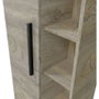 Armoire Forés Marron Mélamine 51 X 25 X 135 CM