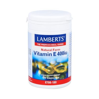 Lamberts Vitamine E Naturelle 400 UI 180 Capsules