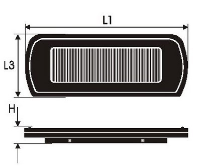 Green Filters Filtre Moto MT0551