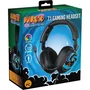 Konix Casque Gaming Naruto Shippuden - Son Surround 7.1 PC - Haut-parleurs 50 mm - Microphone - Bandoulière Ajustable et Coussinets en Tissu - LED Rasengan - Noir