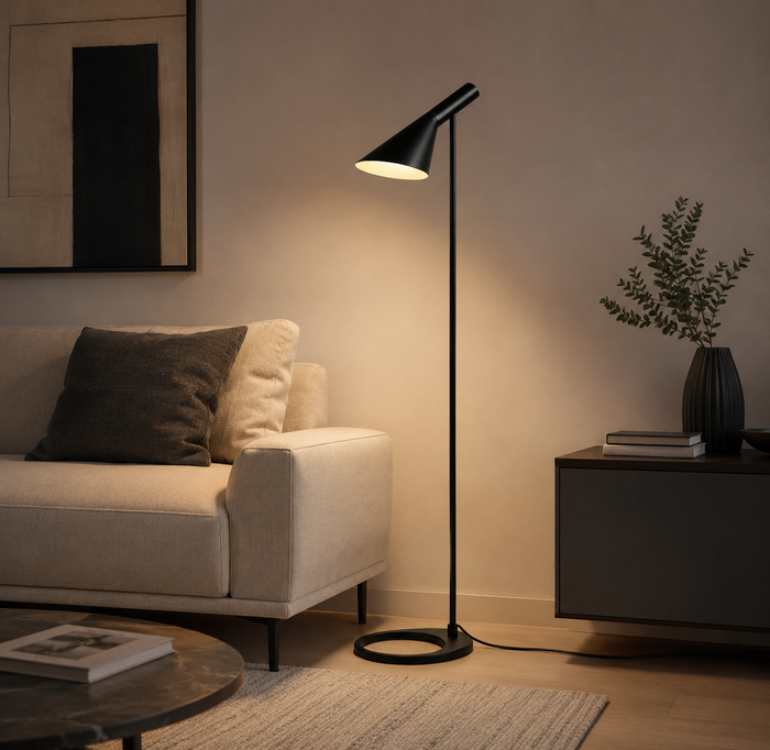 Olongapo Lampadaire design Aurora en aluminium