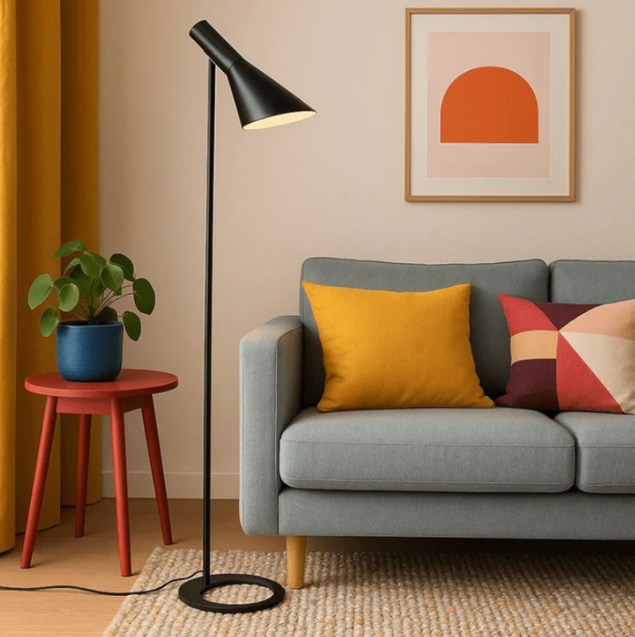 Olongapo Lampadaire design Aurora en aluminium