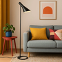 Olongapo Lampadaire design Aurora en aluminium