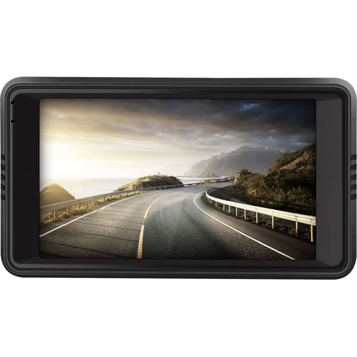 Sencor SCR 4400 Caméra de voiture 4K - Boîtier mince compact, angle 170°, capteur G, écran LCD 3", enregistrement de stationnement, détection de mouvement
