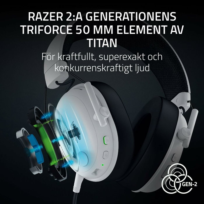 Razer BlackShark V3 Blanc RZ04-05410400-R3M1