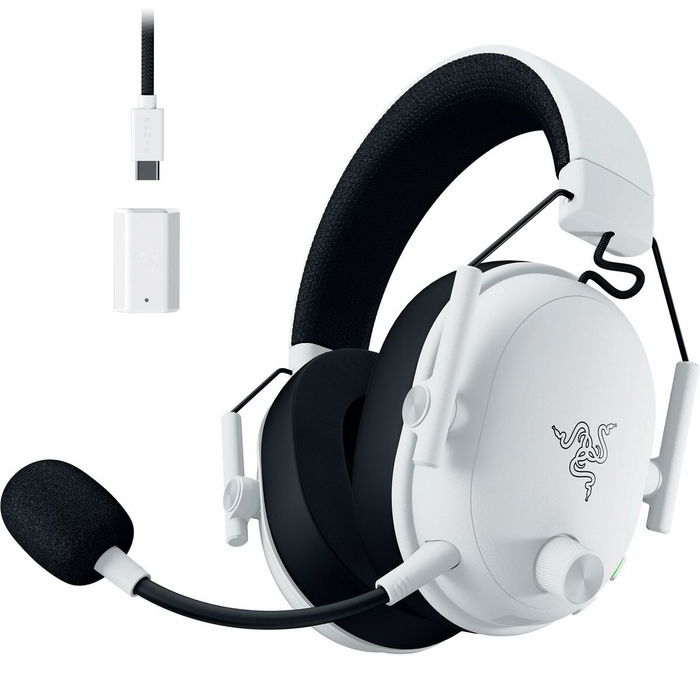Razer Casque Gaming BlackShark V3 Blanc / RZ04-05410400-R3M1 avec micro et son surround 7.1 USB Razer Casque Gaming BlackShark V3 Blanc / RZ04-05410400-R3M1 avec micro et son surround 7.1 USB
