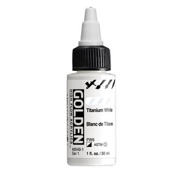 Golden High Flow Blanc de titane 30 ml