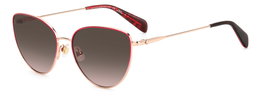 Kate Spade HAILEY-G-S-0AWF5HA Lunettes de soleil Rose/Marron