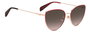 Kate Spade HAILEY-G-S-0AWF5HA Lunettes de soleil Rose/Marron