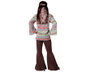 Disfraz Hippie Niño Marrón Infantil