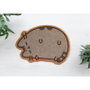 ERIK - Tapis de porte décoratif 'The Cat Pusheen' - 60 x 40 cm - Fibre de coco et base PVC antidérapante