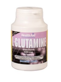 HEALTH AID L-Glutamine 500 mg 60 comprimés