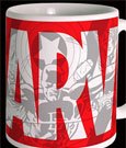 Semic Mug Marvel Comics Big Logo en céramique, 300 ml Semic Mug Marvel Comics Big Logo en céramique, 300 ml