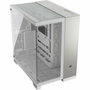 Corsair 6500X Boîtier PC Mid-Tower Blanc/Gris Satiné Aluminium
