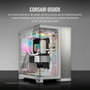 Corsair 6500X Boîtier PC Mid-Tower Blanc/Gris Satiné Aluminium