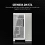 Corsair 6500X Boîtier PC Mid-Tower Blanc/Gris Satiné Aluminium