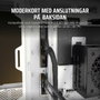 Corsair 6500X Boîtier PC Mid-Tower Blanc/Gris Satiné Aluminium