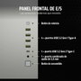 Corsair 6500X Boîtier PC Mid-Tower Blanc/Gris Satiné Aluminium
