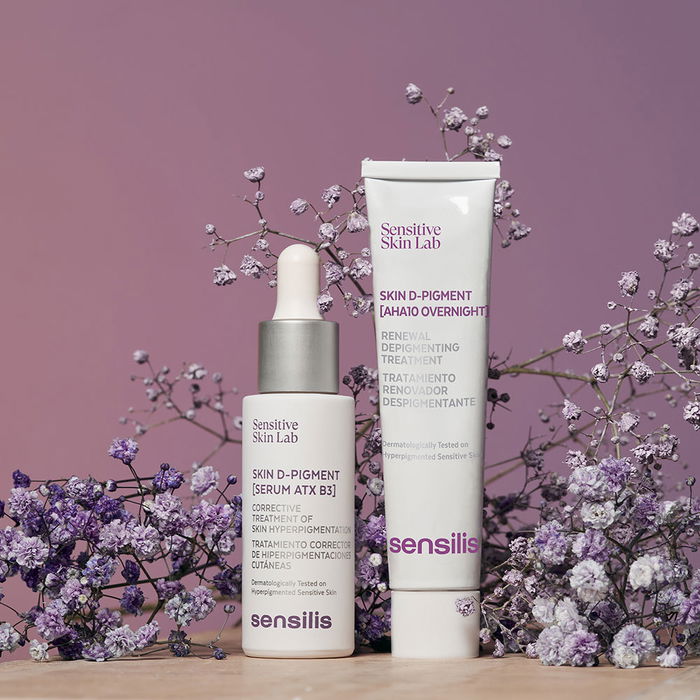 Sensilis Sérum ATX B3 Coffret 2 pièces (Sérum Visage 30ml + Soin Régénérant 30ml) - Corrige les Irrégularités de Pigmentation avec Niacinamide et Acide Tranexamique