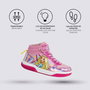 Cerdá Chaussure sportive enfant à semelle PVC avec lumières Barbie T033 - Rose Fuchsia - Taille 33 - Dès 3 ans