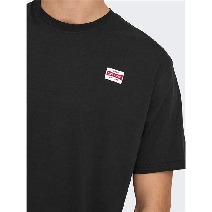 T-shirt à manches courtes homme Only & Sons Onsdawson Reg Ss Tee Vd Noir S
