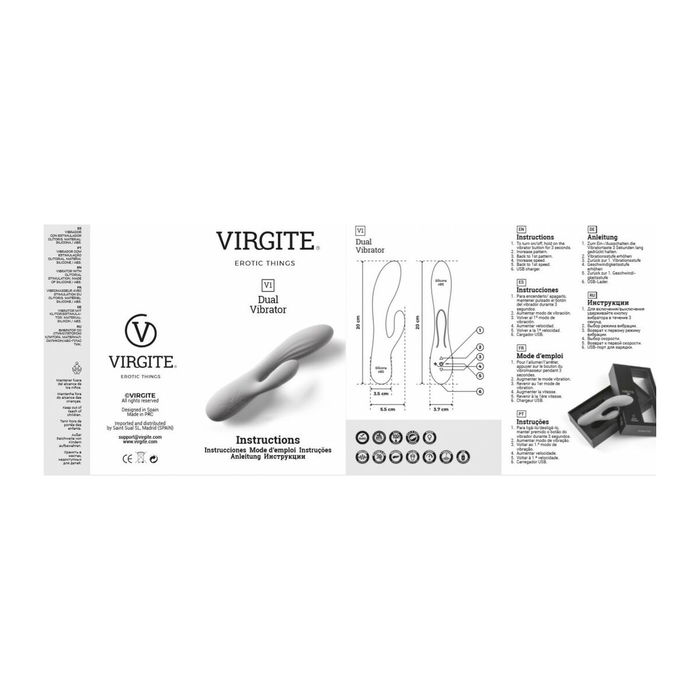 Vibrateur G-Spot Virgite Rose