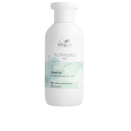 Wella Professionals NUTRICURLS Shampooing Micellaire Cheveux Bouclés Ondulés 250 ml