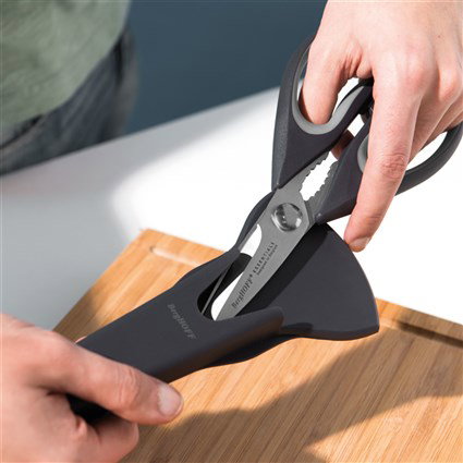 Berghoff 1106254 Tijeras de cocina - Ciseaux de cuisine avec lames en acier inoxydable et gaine de protection magnétique