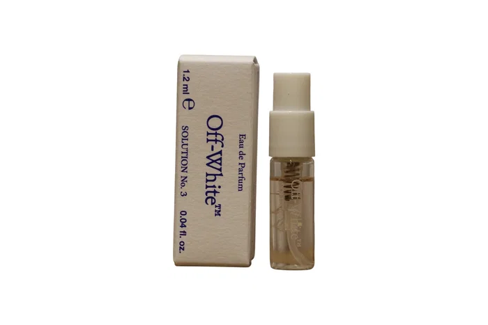 Off-White Solution No. 3 Eau de Parfum Unisexe 1,2 ml Flacon Off-White Solution No. 3 Eau de Parfum Unisexe 1,2 ml Flacon