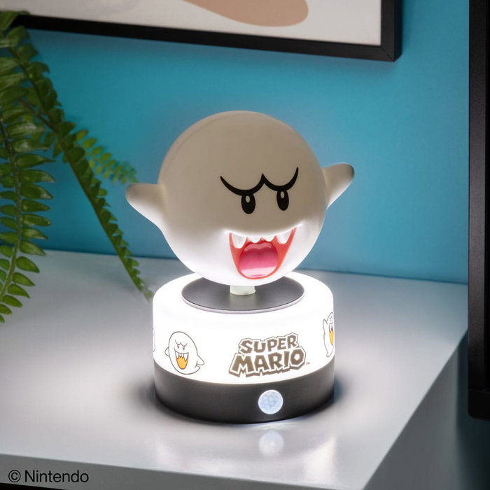 Super Mario lampe sonore Boo Super Mario lampe sonore Boo