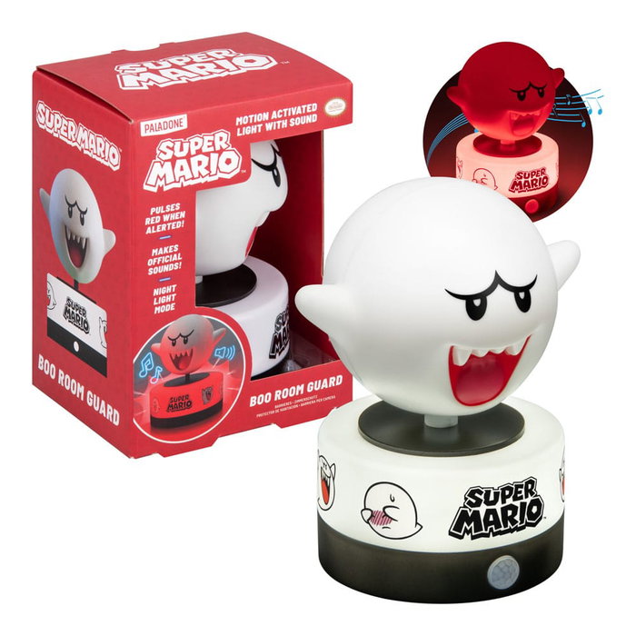 Super Mario lampe sonore Boo Super Mario lampe sonore Boo