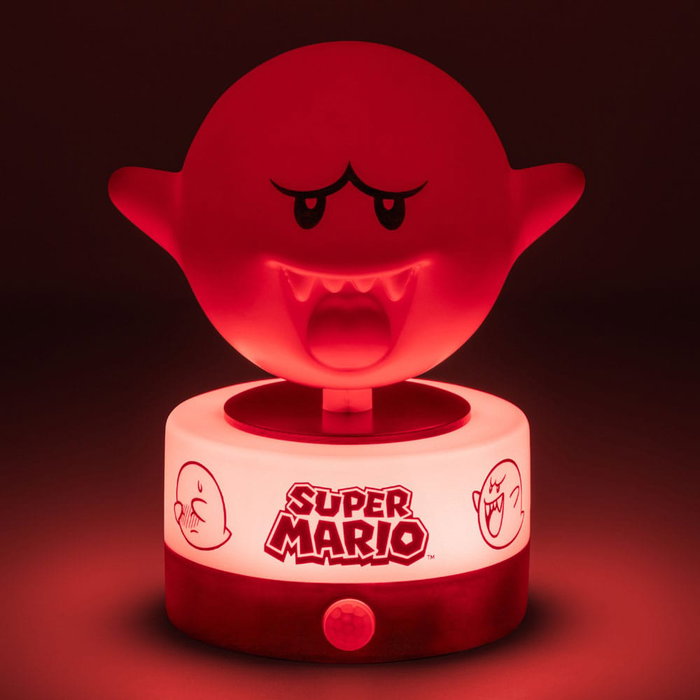 Super Mario lampe sonore Boo Super Mario lampe sonore Boo