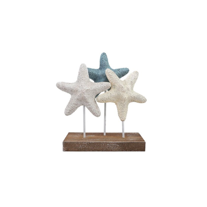 Home ESPRIT Figurine Décorative Bleu Blanc méditerranéen Etoiles Home ESPRIT Figurine Décorative Bleu Blanc méditerranéen Etoiles