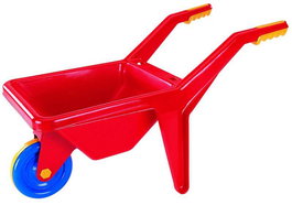 AVC Carretilla Chariot de Jeu et Transport en Plastique Apilable - 63 x 34 x 30 cm