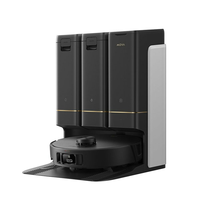 Mova Z50 Ultra Aspirateur Robot Laveur Noir