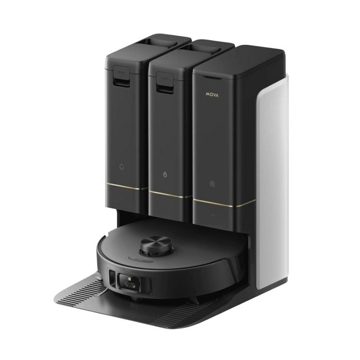Mova Z50 Ultra Aspirateur Robot Laveur Noir