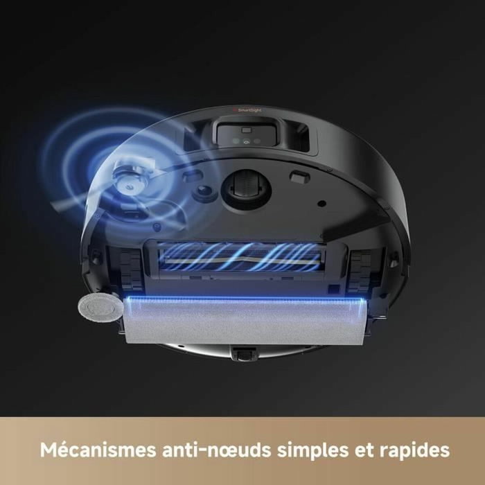 Mova Z50 Ultra Aspirateur Robot Laveur Noir