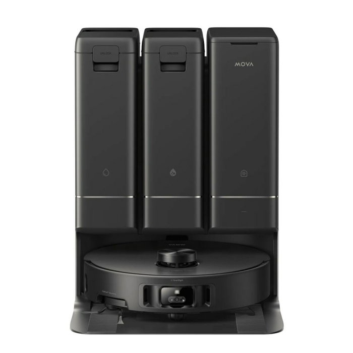 Mova Z50 Ultra Aspirateur Robot Laveur Noir
